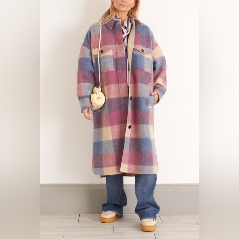 Isabel Marant Fontizi Jacket in Rosewood